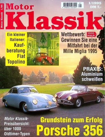 Deckblatt Motor Klassik (01/1995)